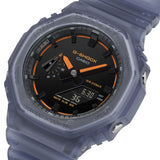 G-Shock GA Azul Carbono y Resina 45,4 mm | GA-2100K-2A