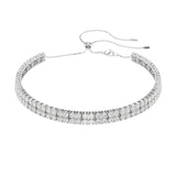Collar Gargantilla Tennis Matrix SWAROVSKI Blanca Baño de Rodio | 5708936