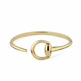 Pulsera Horsebit Oro Amarillo