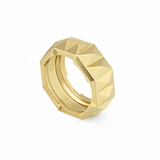 Anillo Link to Love en Oro Blanco y Diamantes