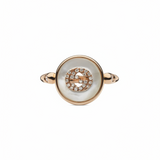 Anillo Interlocking Oro Rosa