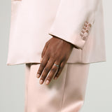 Anillo Gucci Interlocking Plata