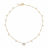 Collar Interlocking Oro Rosa