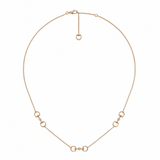 Collar Horsebit Multi Oro Rosa