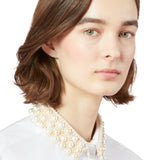 Pendientes Running G Oro Blanco