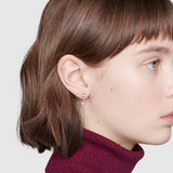 Pendientes Gucci Flora con GG colgante