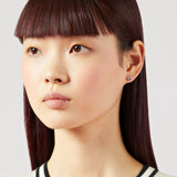 Pendientes Interlocking Cierre Mariposa