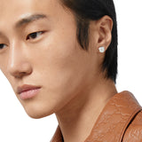 Pendientes Corazón Gucci Trademark Plata