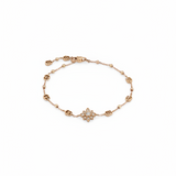 Pulsera Gucci Flora Oro Amarillo y Diamantes