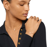 Pulsera Gucci Flora Oro Amarillo y Diamantes