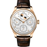 IWC Portugieser Calendario Perpetuo Oro Piel Marrón 44,4 mm  | IW503701