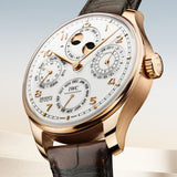 IWC Portugieser Calendario Perpetuo Oro Piel Marrón 44,4 mm  | IW503701