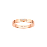 Anillo Alianza Chaumet Liens Évidence Oro Rosa y Diamantes | 082560
