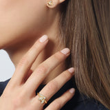 Anillo Abeja Chaumet Bee Oro Amarillo Diamantes | 085821