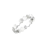 Anillo Chaumet Bee Oro Blanco Diamante | 083358