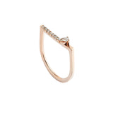 Anillo Gold&Roses Hérité Oro Rosa y Diamantes | GR-542.3