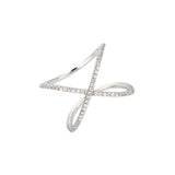 Anillo Gold&Roses She Oro Blanco Diamantes | GR-216.1