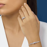Anillo Jeux de Liens Chaumet Oro Blanco y Diamantes | 081293