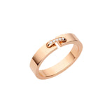 Anillo Liens Évidence Chaumet Oro Rosa Diamantes | 080542