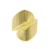 Anillo Marina García Endless Plata Bañada en Oro | 91230SD