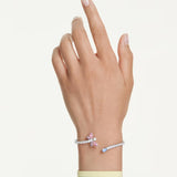Brazalete Libélula Ariana Grande x Swarovski Baño de Rodio Cristales, Perla y Circonita | 5737400