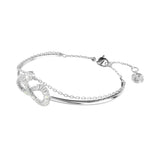 Brazalete Símbolo del Infinito Swarovski Hyperbola Baño Rodio Circonitas | 5684049