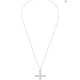 Colgante Cruz Swarovski Insigne Baño Rodio Circonitas | 5675573