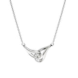 Colgante Talla Redonda Entrelazado Swarovski Classica Plata de ley Circonita | 5740343
