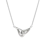 Colgante Talla Redonda Entrelazado Swarovski Classica Plata de ley Circonita | 5740343