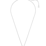 Colgante Flor Ariana Grande x Swarovski Baño de Rodio Cristales y Perla | 5755817