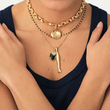 Colgante Pez AGATHA París Talismans Dorado | 02880133-157-TU