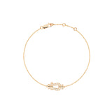 Pulsera FRED Force 10 Oro Amarillo Diamantes | 6B1125