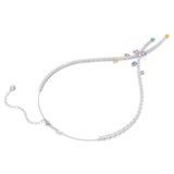 Collar Libélula Ariana Grande x Swarovski Baño de Rodio Cristales y Circonita | 5737424