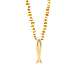 Collar Midi AGATHA París Calma Marrón Dorado | 02680488-236-TU