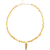 Collar Midi AGATHA París Calma Marrón Dorado | 02680488-236-TU