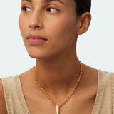 Collar Midi AGATHA París Calma Marrón Dorado | 02680488-236-TU