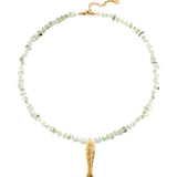 Collar Midi AGATHA París Calma Verde Dorado | 02680488-658-TU