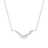 Collar Talla Redonda Swarovski Classica Plata de ley Swarovski Zirconia | 5740342