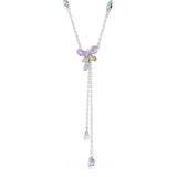 Collar en Y Libélula Ariana Grande x Swarovski Cristales Con Perlas y Circonita | 5749183