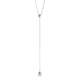 Collar Largo AGATHA París Calma Plateado | 02651441-064-TU