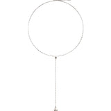 Collar Largo AGATHA París Calma Plateado | 02651441-064-TU