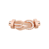 Hebilla FRED G Chance Infinie Oro Rosa 18K Diamantes | 0B0099