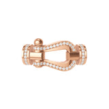 Hebilla FRED G Force Oro Rosa 18K Diamantes | 0B0185
