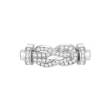 Hebilla FRED M Chance Infinie Oro Blanco 18K Diamantes | 0B0112