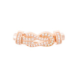 Hebilla FRED M Chance Infinie Oro Rosa 18K Diamantes | 0B0111