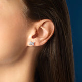 Pendiente Individual Chaumet Jeux de Liens Oro Blanco Diamantes | 083467