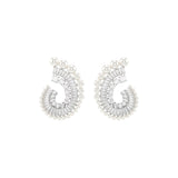 Pendientes Ariana Grande x Swarovski Baño Rodio Circonitas y Perlas de Cristal | 5720869