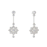 Pendientes Catalina Marina García Plata Rodiada con Circonitas | 90777PB