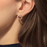 Pendientes de Aro Chaumet Bee de Chaumet Oro Rosa Diamantes | 085971