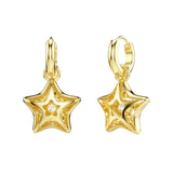 Pendientes Estrella Swarovski Sublima Acabado oro 18K Circonita | 5755274